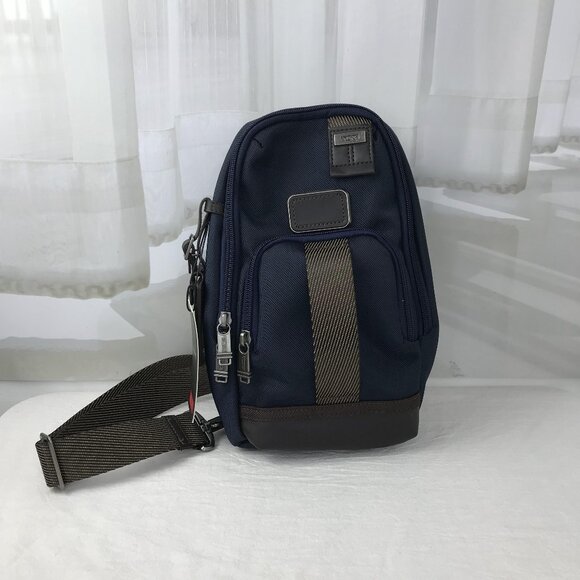 NEW TUMI SLING BAG In blue